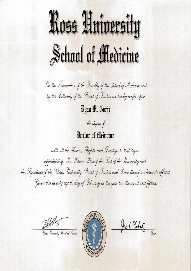 Ross-University-School-of-Medicine Buy degree from the Ross University School of Medicine