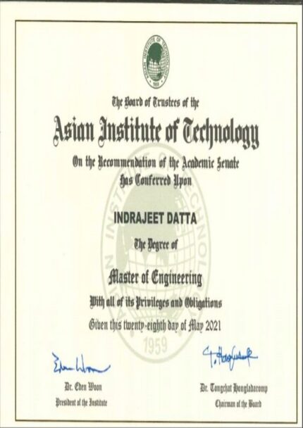 Buy college degree from the Asian Institute of Technology