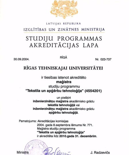 Buy college degree from The Rigas Tehniska universitate