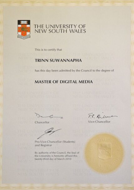Buy college degree from The University of New South Wales