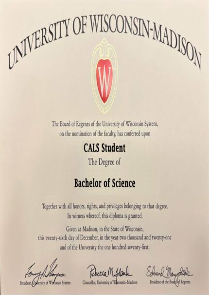 Buy college degree from The University of Wisconsin-Madison