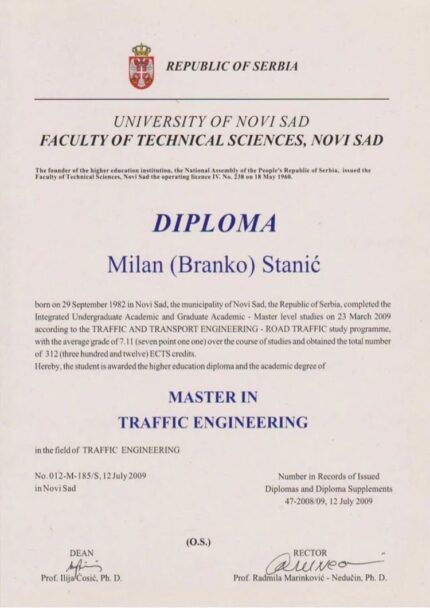 Buy college degree from the Univerzitet u Novom Sadu