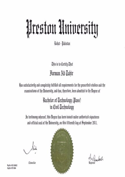 Buy college degree from The Preston University