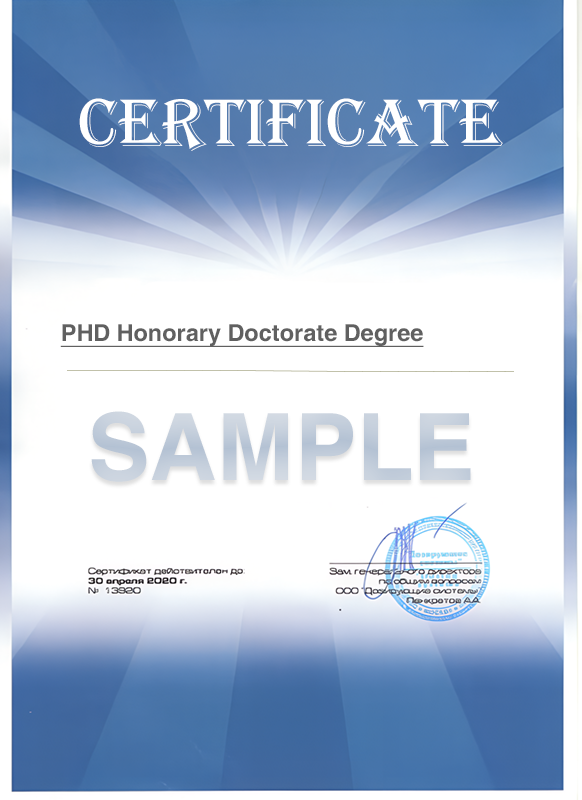 PHD-honorary Buy PHD Honorary Doctorate Degree from University of Cassino and Southern Lazio - Image 1