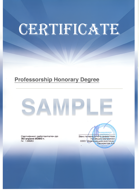 Professorship-Honorary Buy Professorship Honorary Degree from Kindai University - Image 1